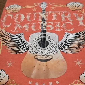 Country Music Graphic Tank Top Size Xxl